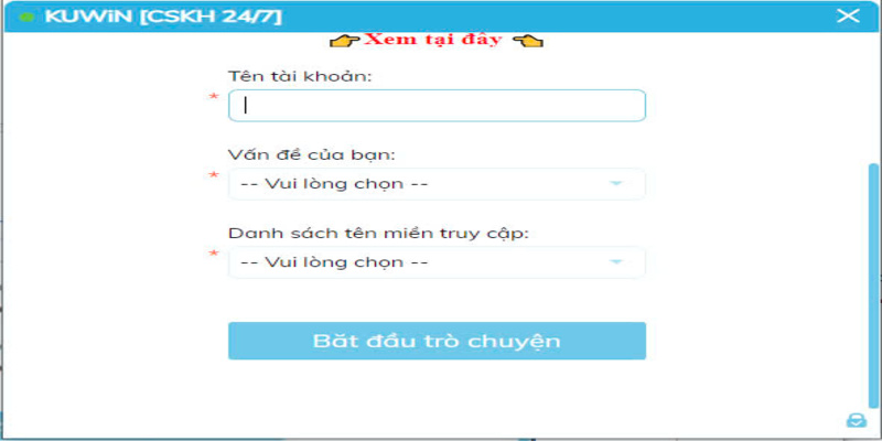 Có nhiều lỗi dẫn đến đăng ký thất bại và không thể cược